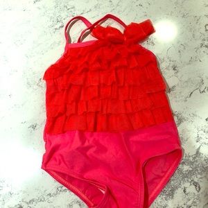 6-12 Month Osh Kosh Hot Pink suit